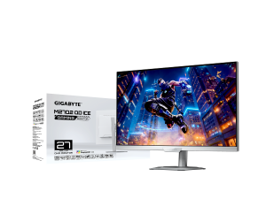 מסך גיימינג לבן Gigabyte M27Q2 ICE 27 Inch 2K SS IPS 1Ms 200Hz