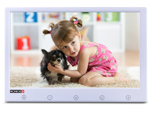 מסך מוניטור לבן 9 PR-TFT9HD-W