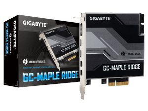 כרטיס הרחבה ללוחות Gigabyte נתמכים  Gigabyte Thunderbolt 4