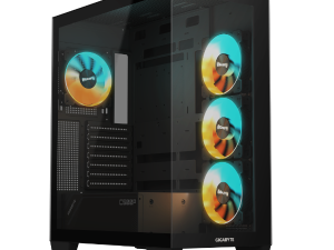 מארז GIGABYTE C500 PANORAMIC STEALTH Mid-Tower4X120mm ARGB Fans