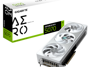 כ.מסך GIGABYTE GeForce RTX 5070 AERO OC 12G