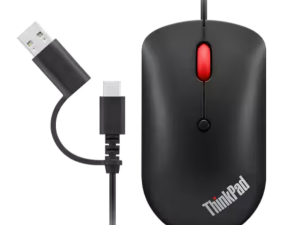 עכבר חוטי Lenovo ThinkPad USB-C Wired compact Mouse