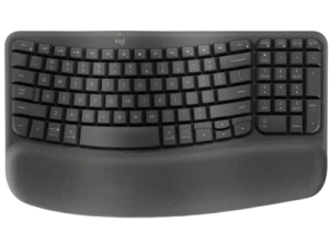Logitech WAVE מקלדת אלחוטית ארגונומית Logitech WAVE Keys 2.4 / Bluetooth