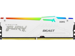 זכרון לבן לנייח Kingston Fury Beast RGB 32GB DDR5 6800Mhz C34